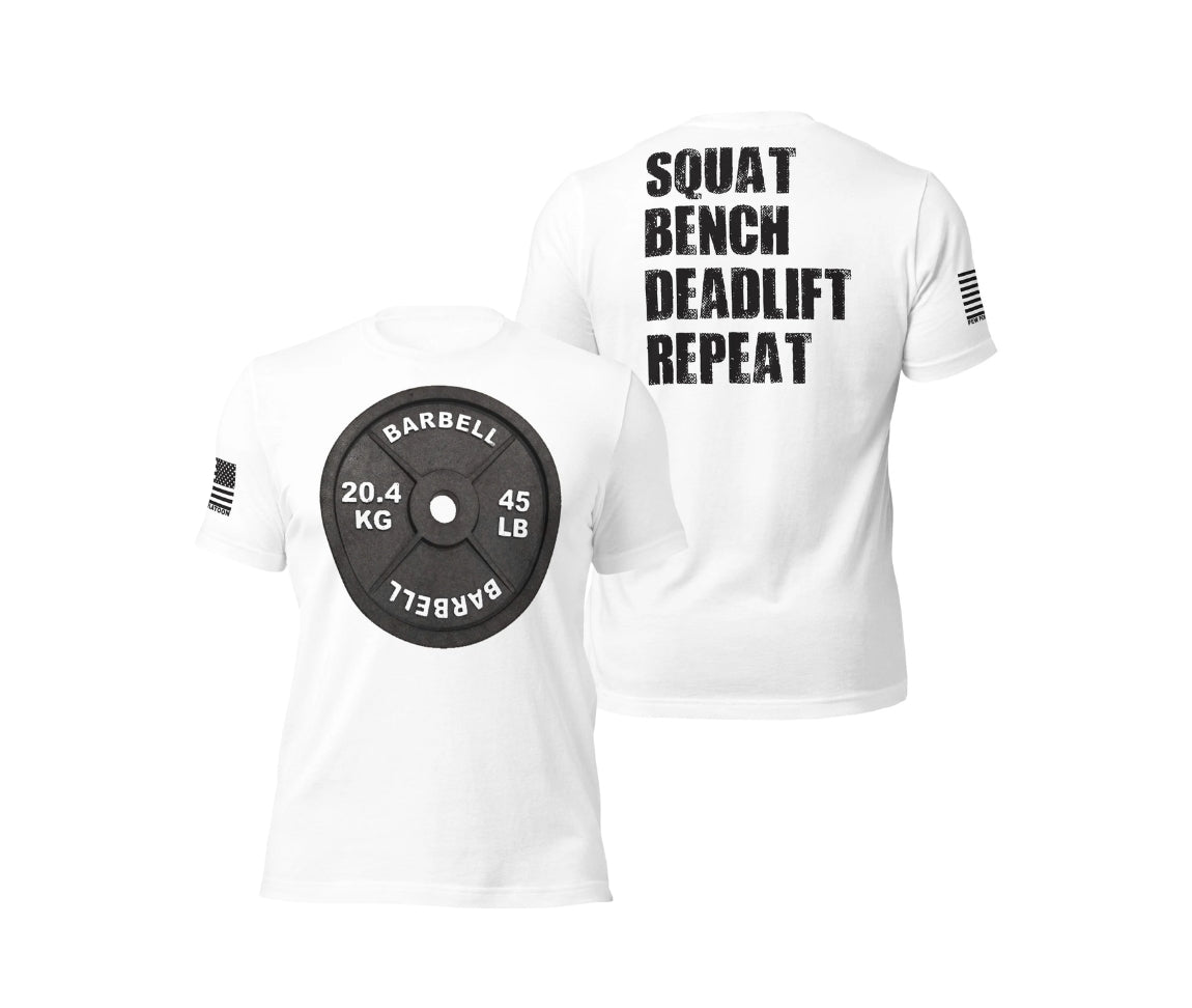 Squat Bench Deadlift Repeat Tee
