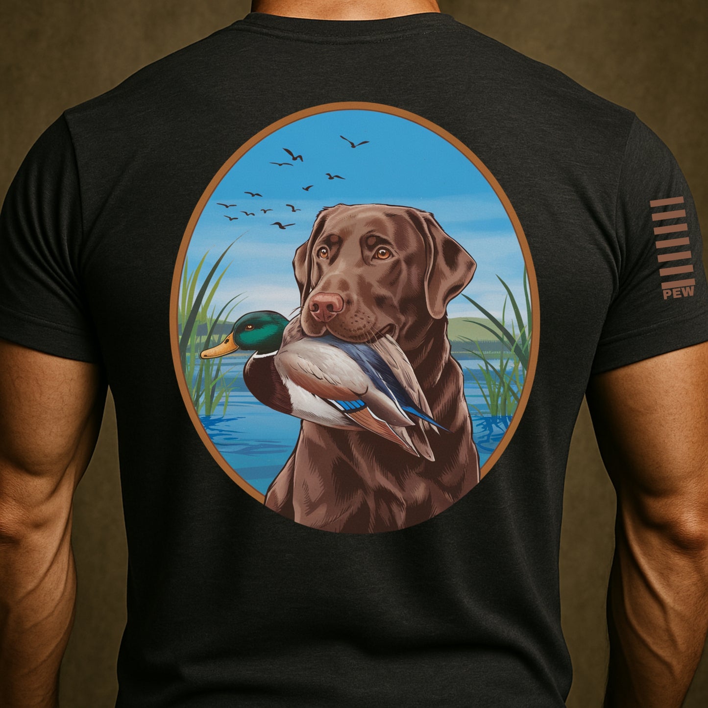 Labrador Retriever Duck Hunting Shirt