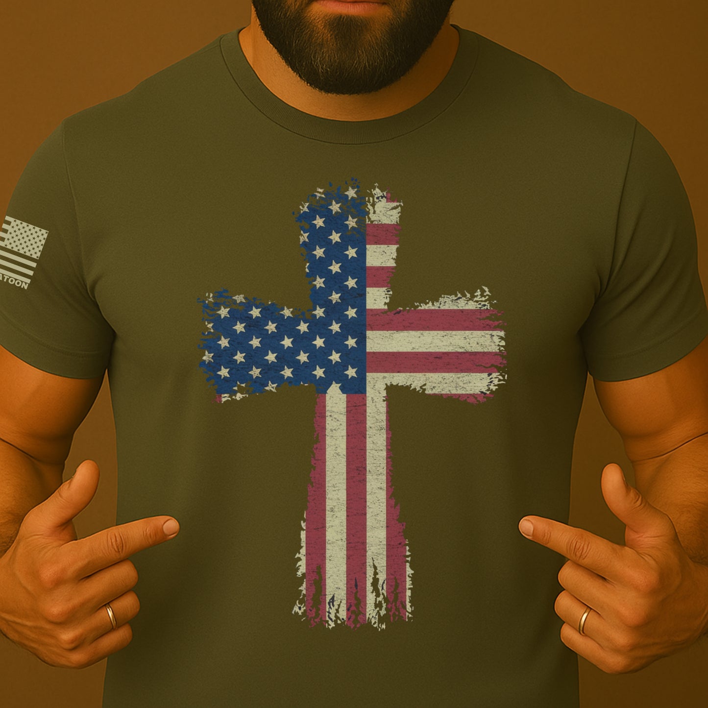 American Cross Christian Shirt