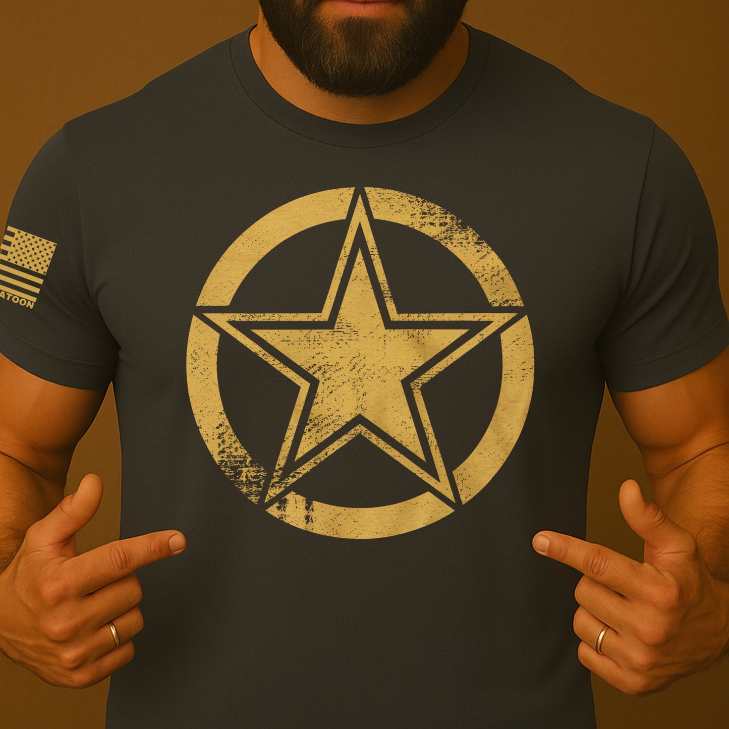 Classic Military Star Shirt