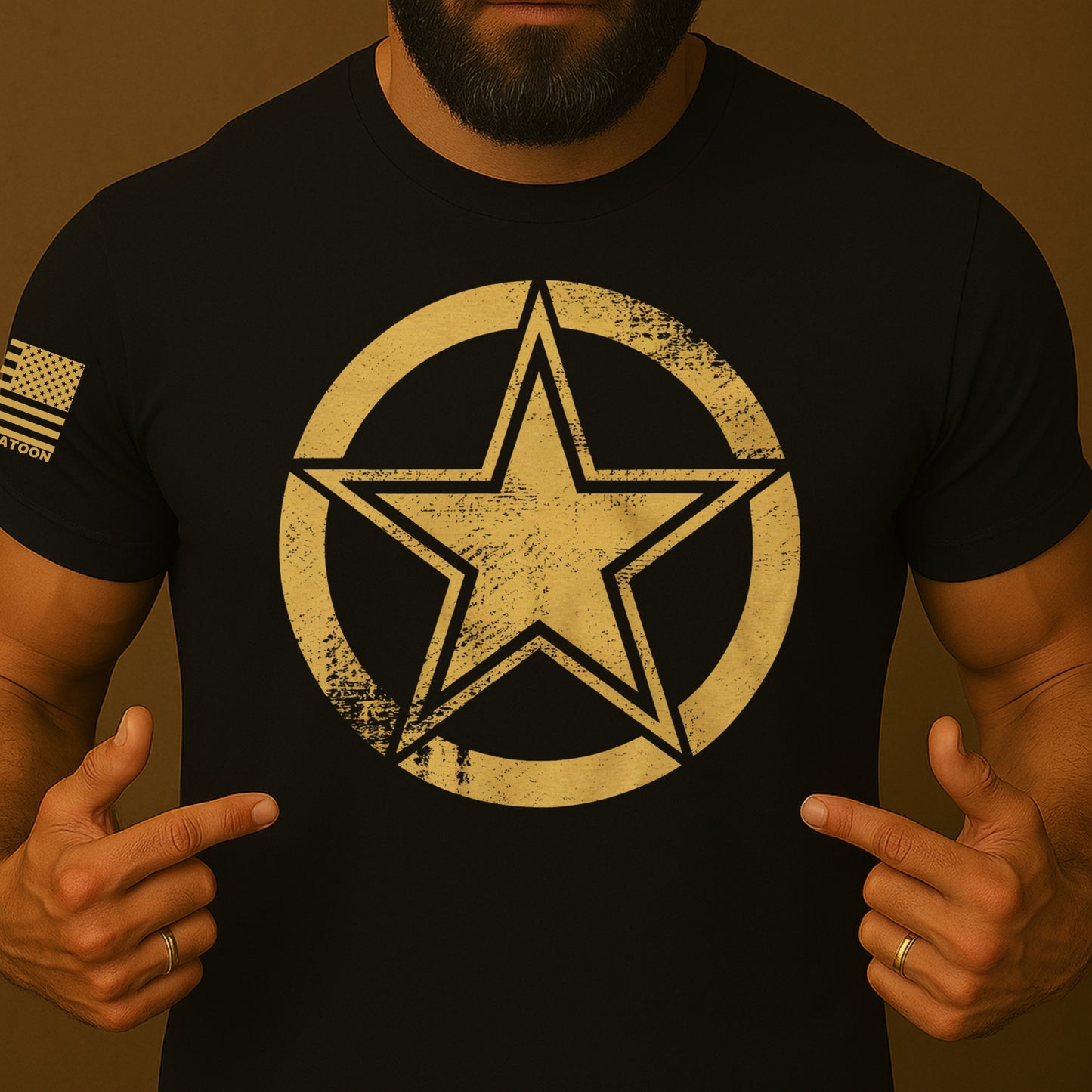 Classic Military Star Shirt