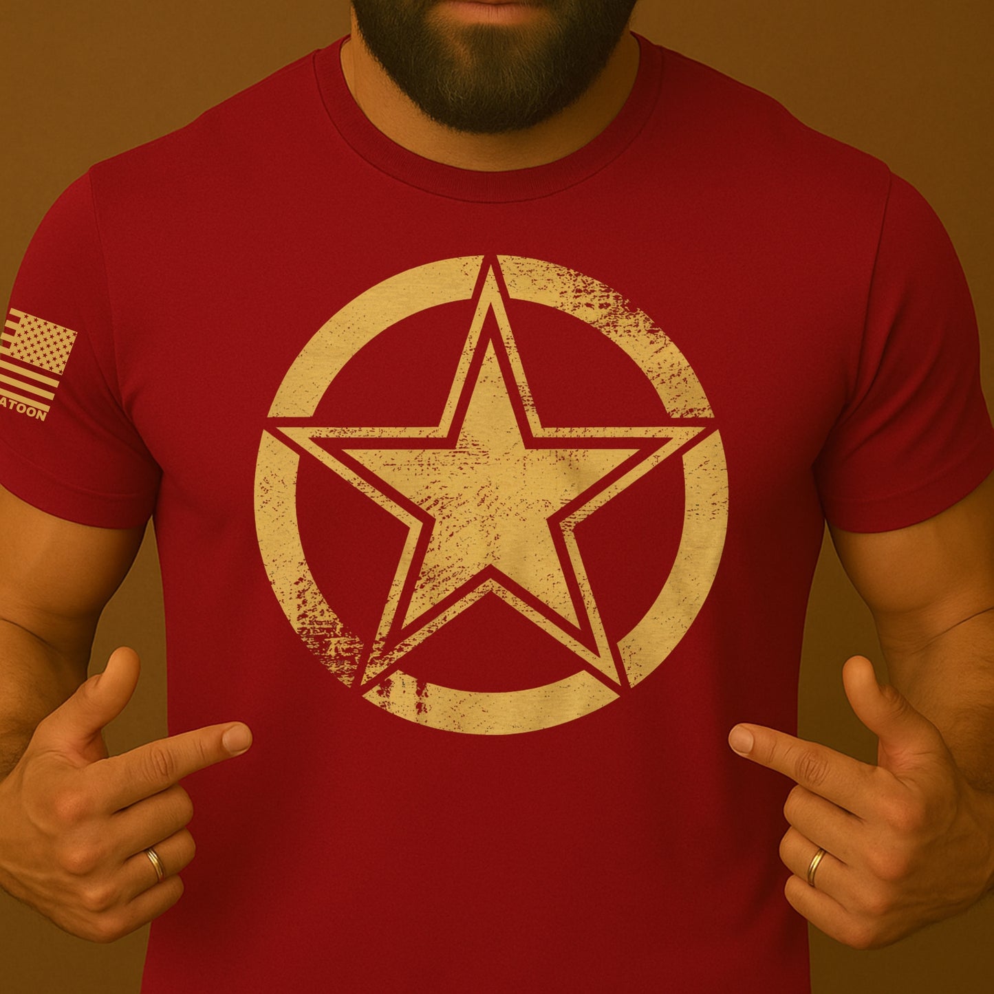 Classic Military Star Shirt