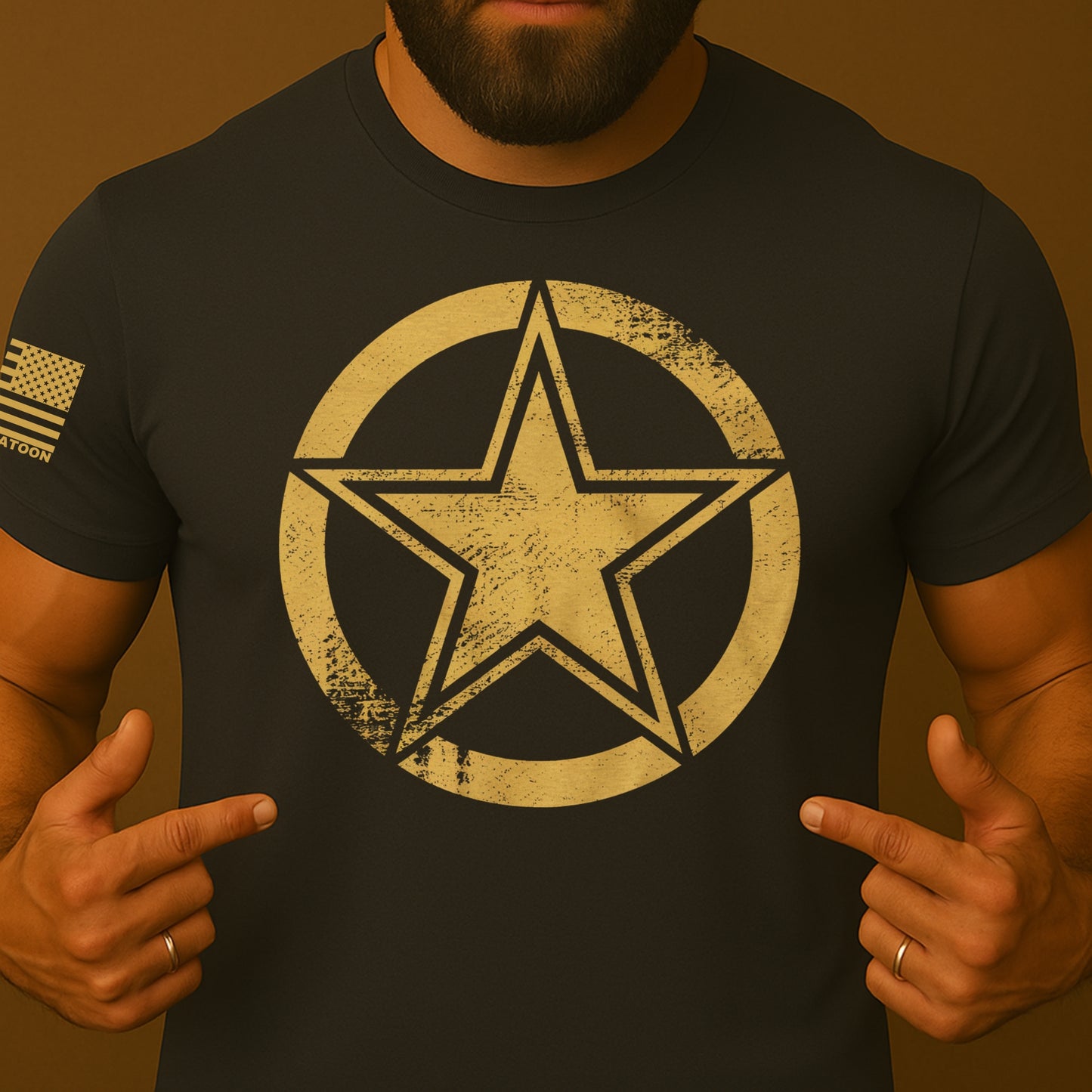 Classic Military Star Shirt