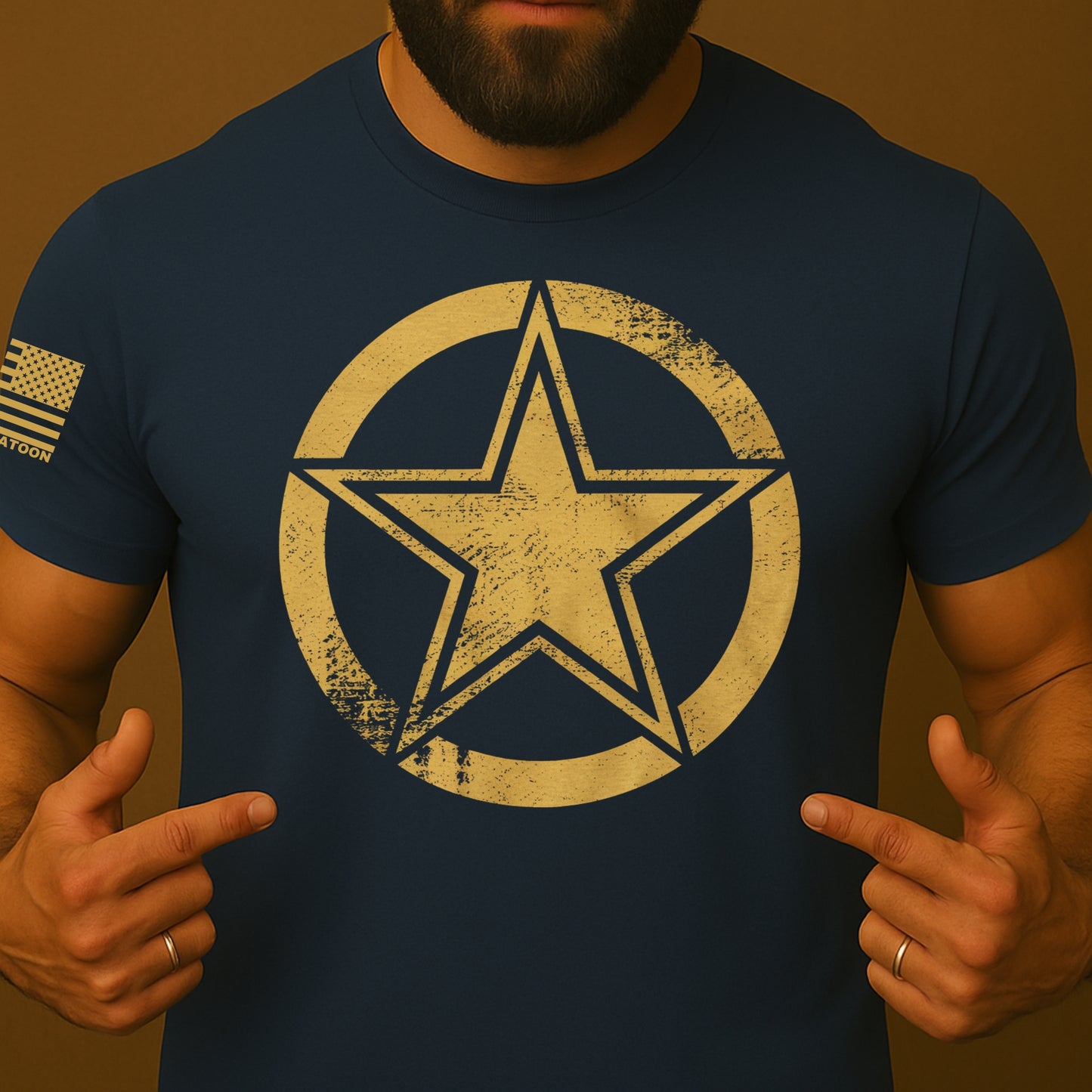 Classic Military Star Shirt