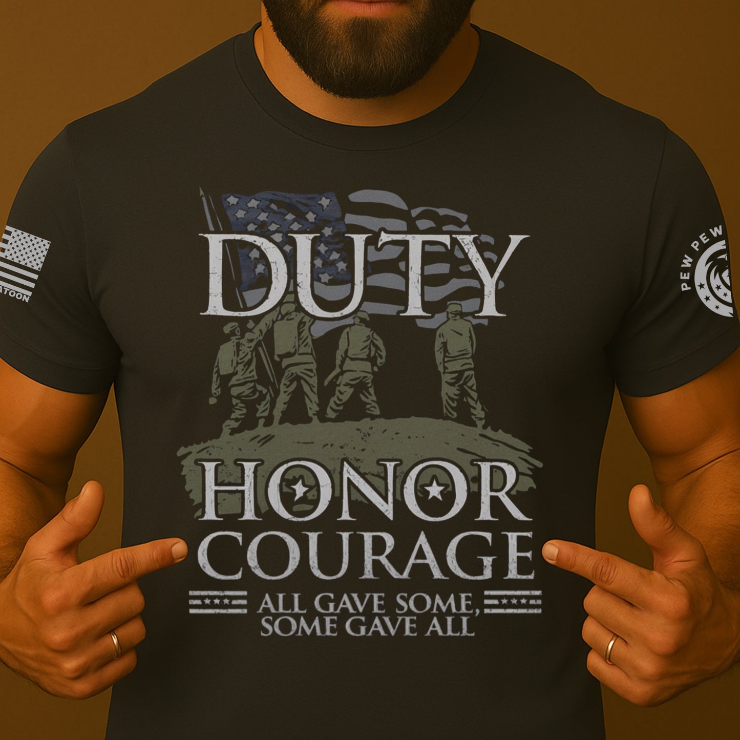 Duty Honor Courage Patriot Shirt