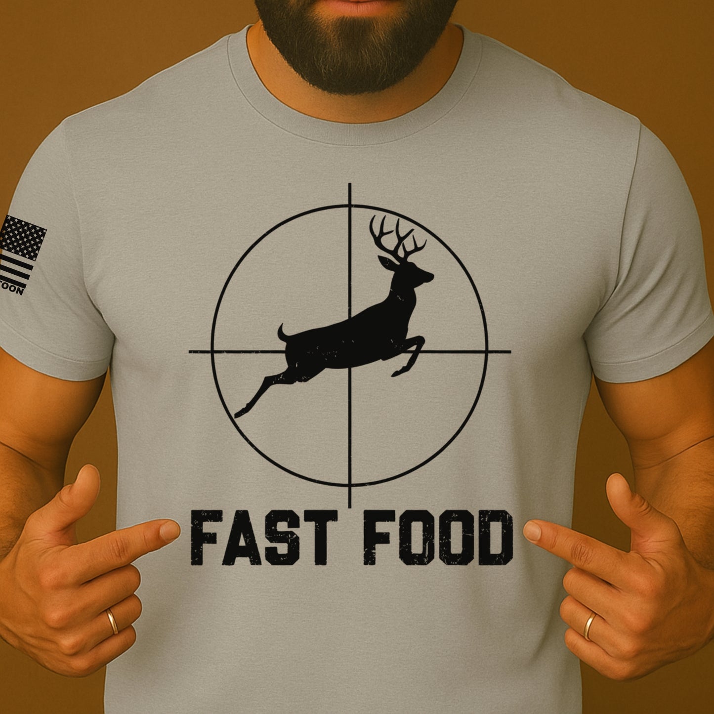 Fast Food Funny Hunting Shirt