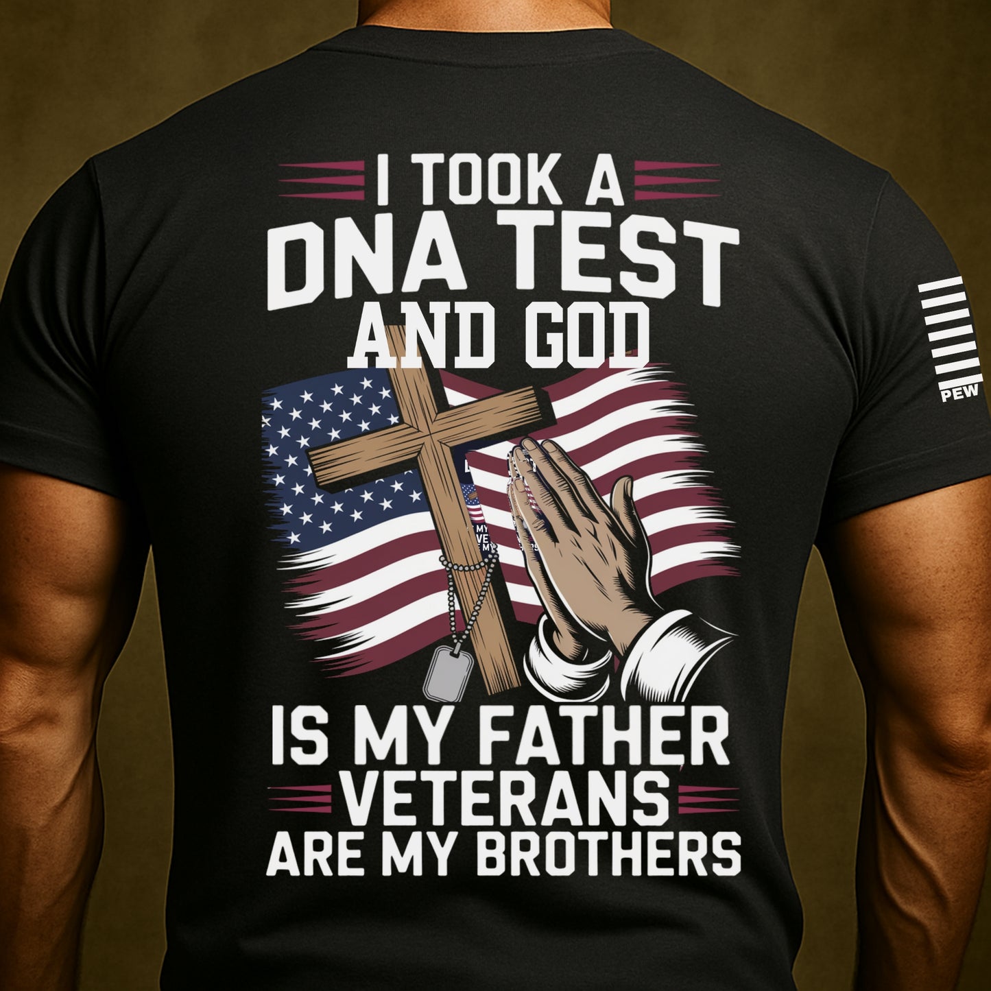 God is My Father & Veterans Are My Brothers Shirt