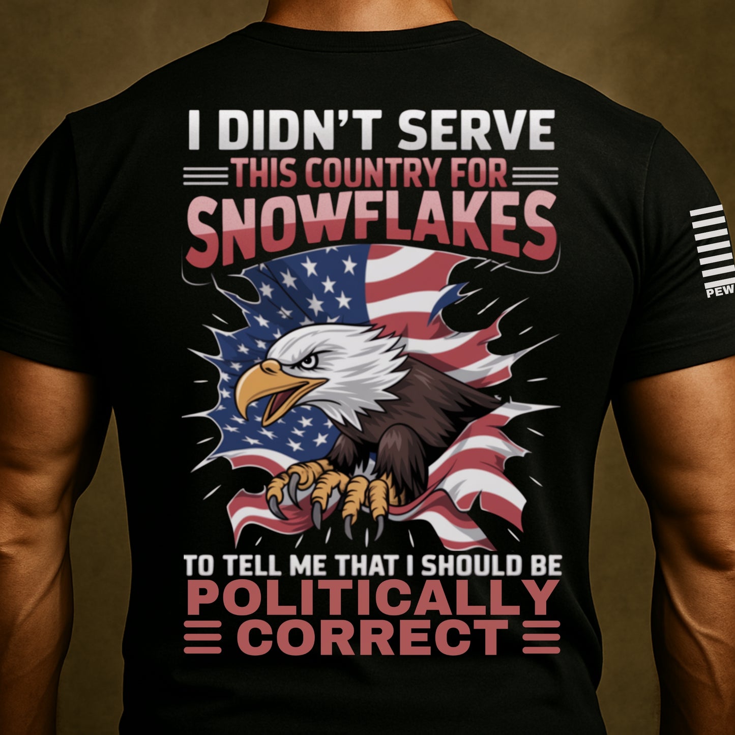 I Didn't Serve This Country for Snowflakes Veteran Shirt