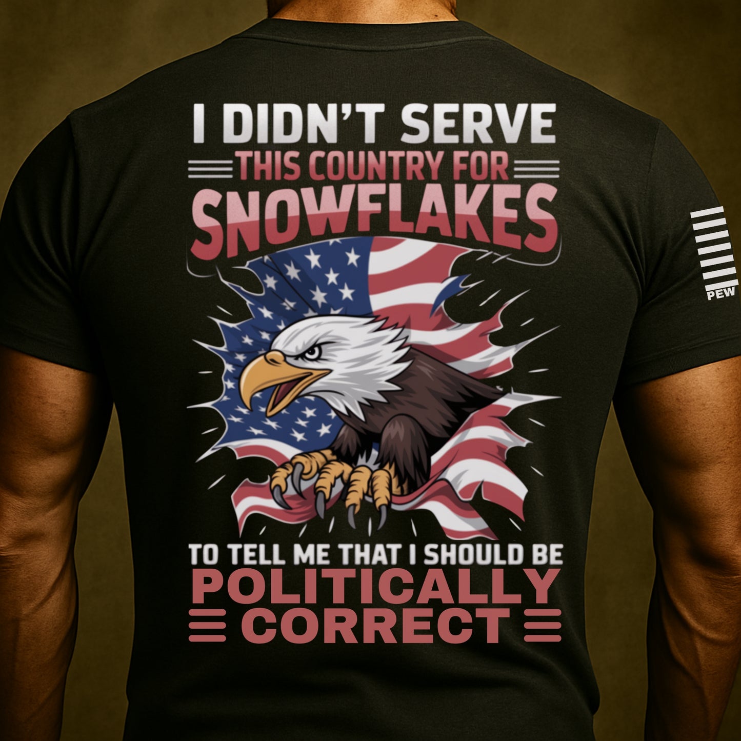I Didn't Serve This Country for Snowflakes Veteran Shirt