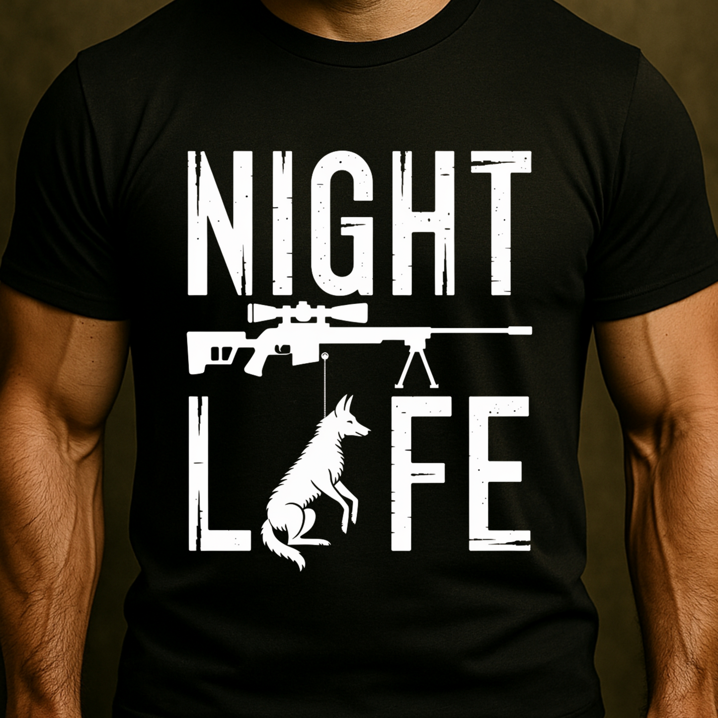 Night Life Coyote Hunting Shirt