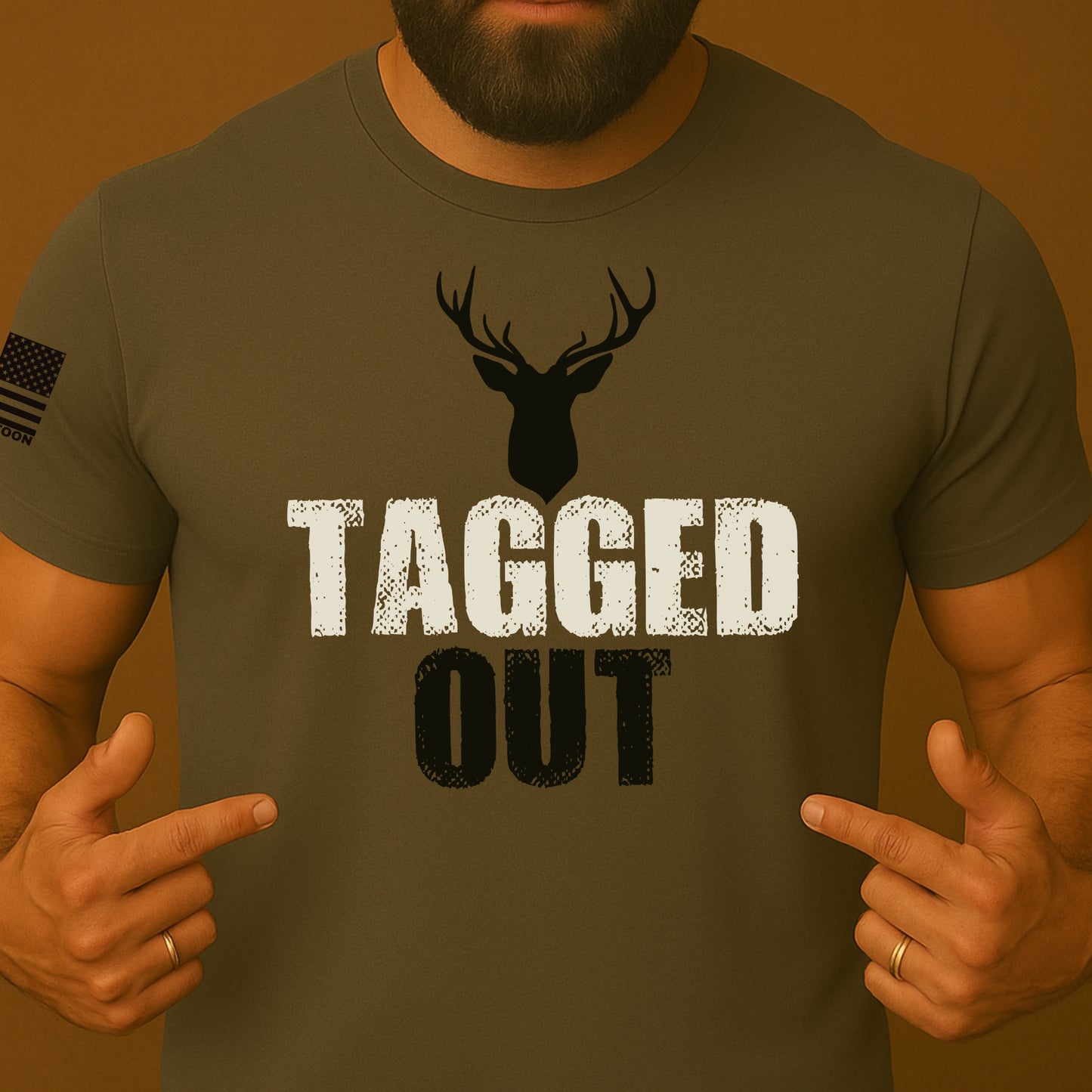 Tagged Out Deer Hunting T Shirt