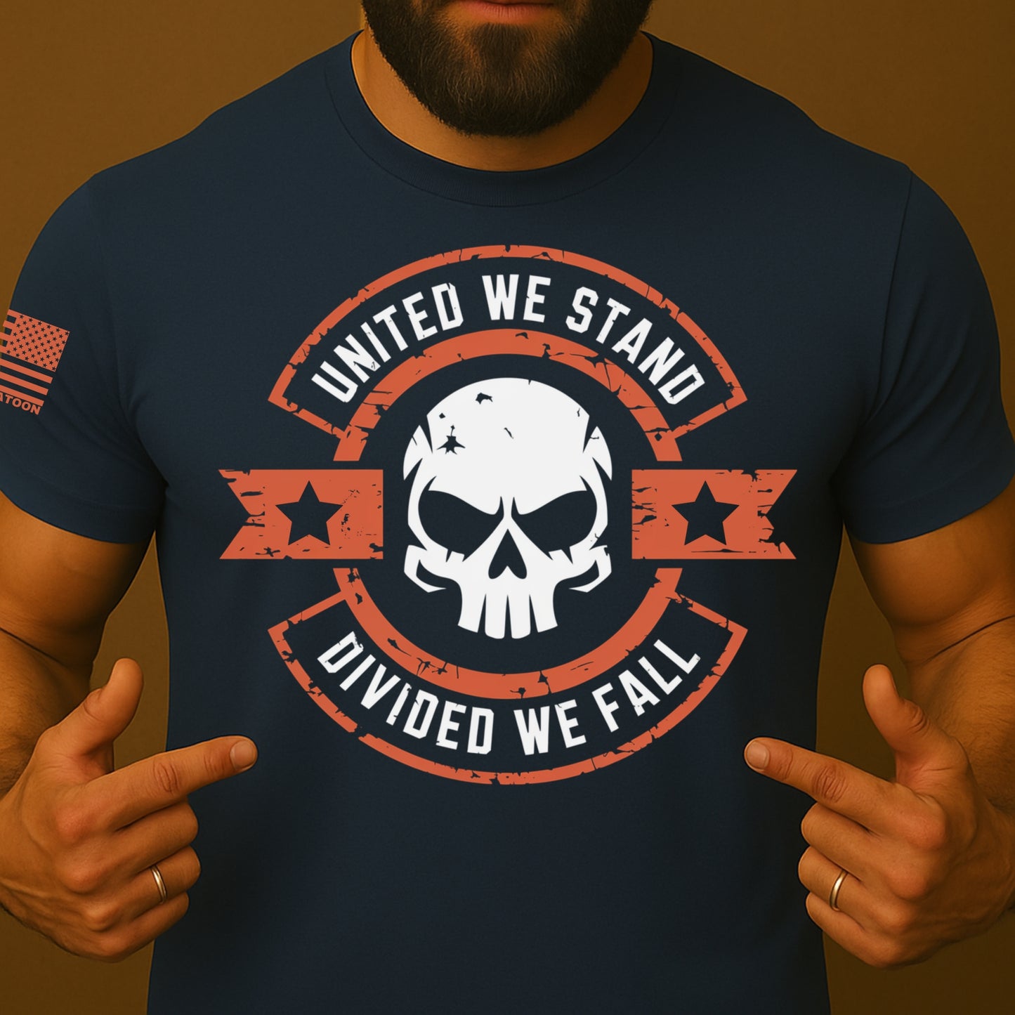 United we stand, divided we fall Patriot Shirt
