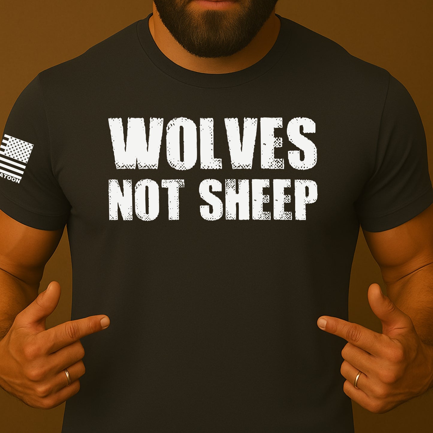 We Are Wolves Not Sheep Shirt