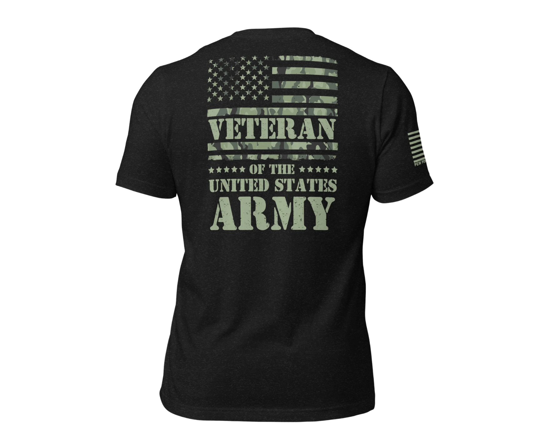 Camo American flag t-shirt