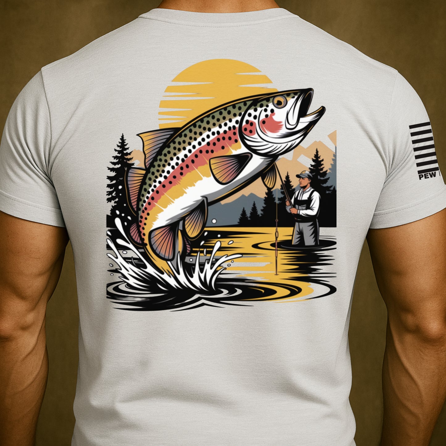 Rainbow Trout Fishing Shirt