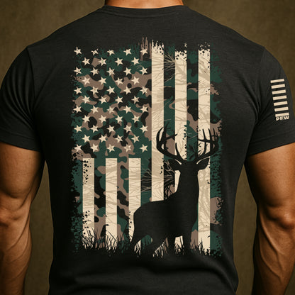 American Hunter US Flag Shirt