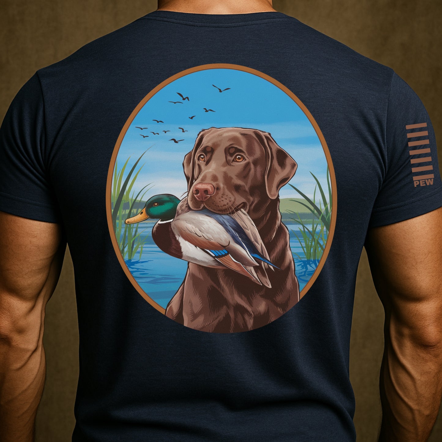 Labrador Retriever Duck Hunting Shirt