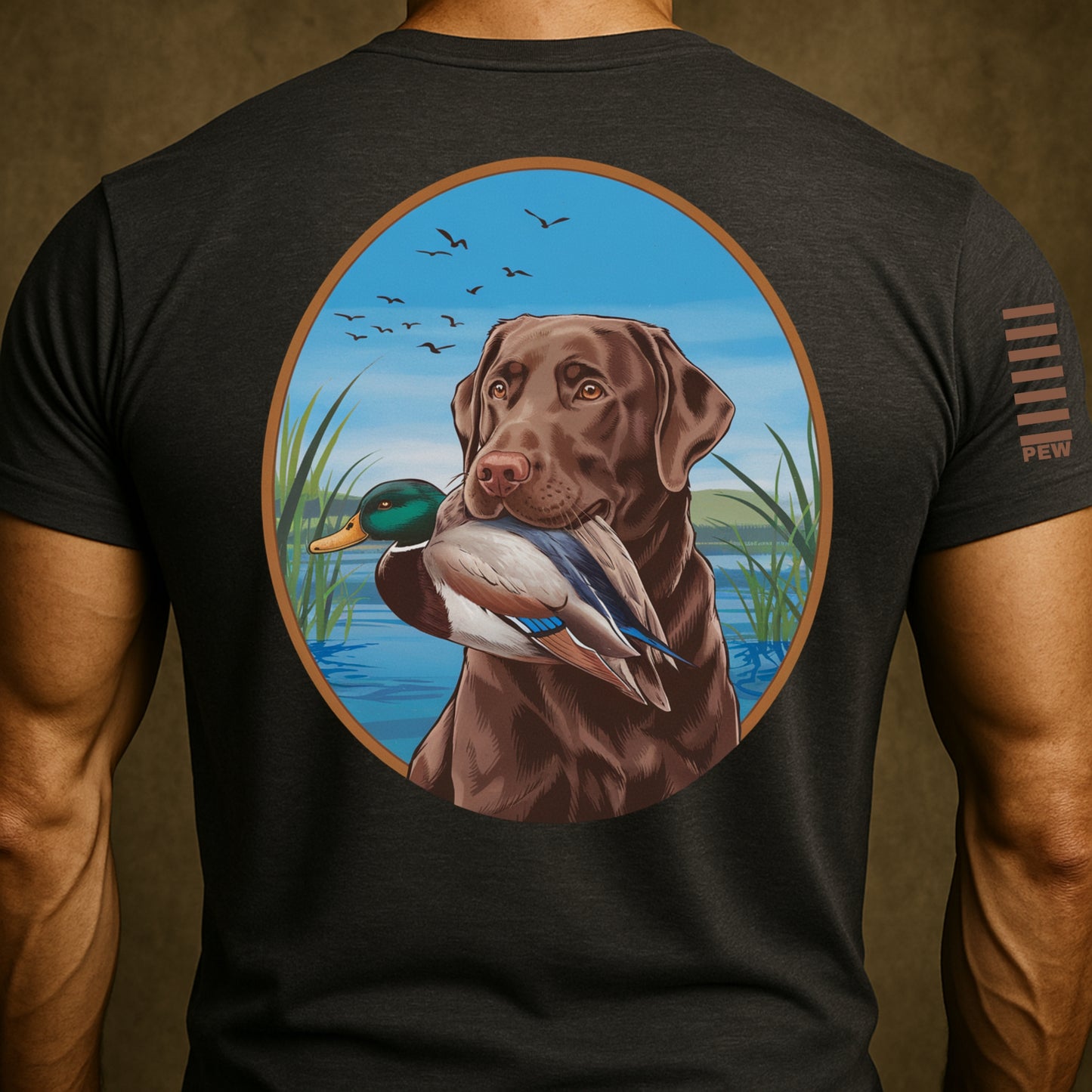 Labrador Retriever Duck Hunting Shirt