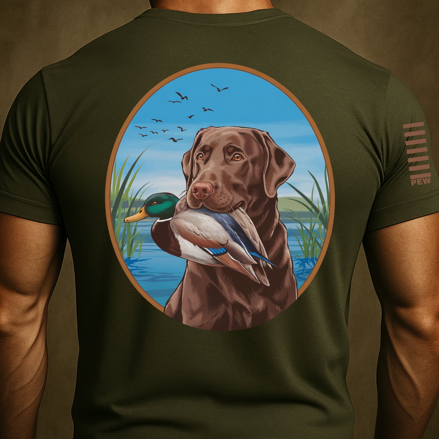 Labrador Retriever Duck Hunting Shirt