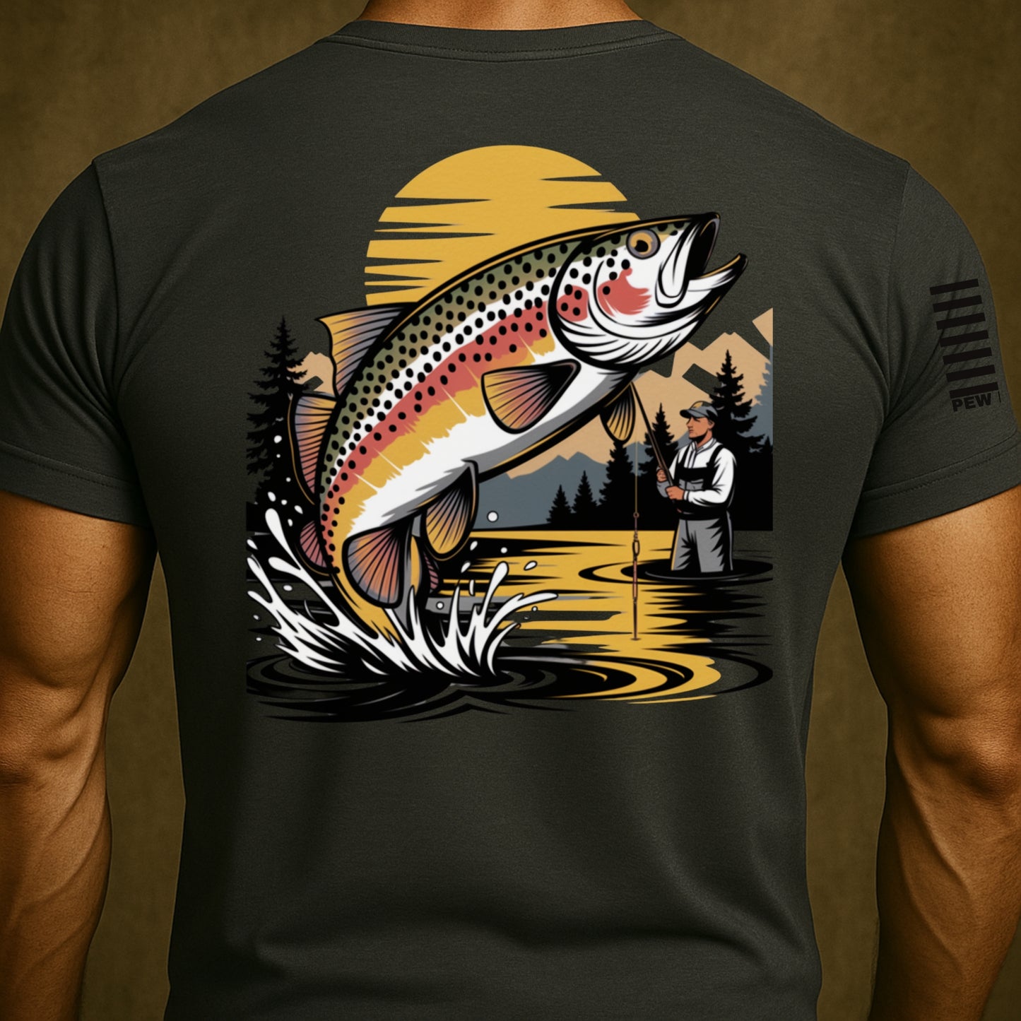 Rainbow Trout Fishing Shirt