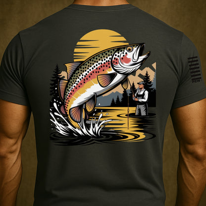 Rainbow Trout Fishing Shirt