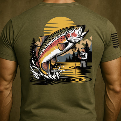 Rainbow Trout Fishing Shirt