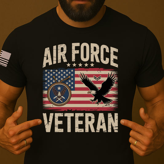 Air Force Veteran T Shirt