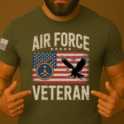 Air Force Veteran T Shirt