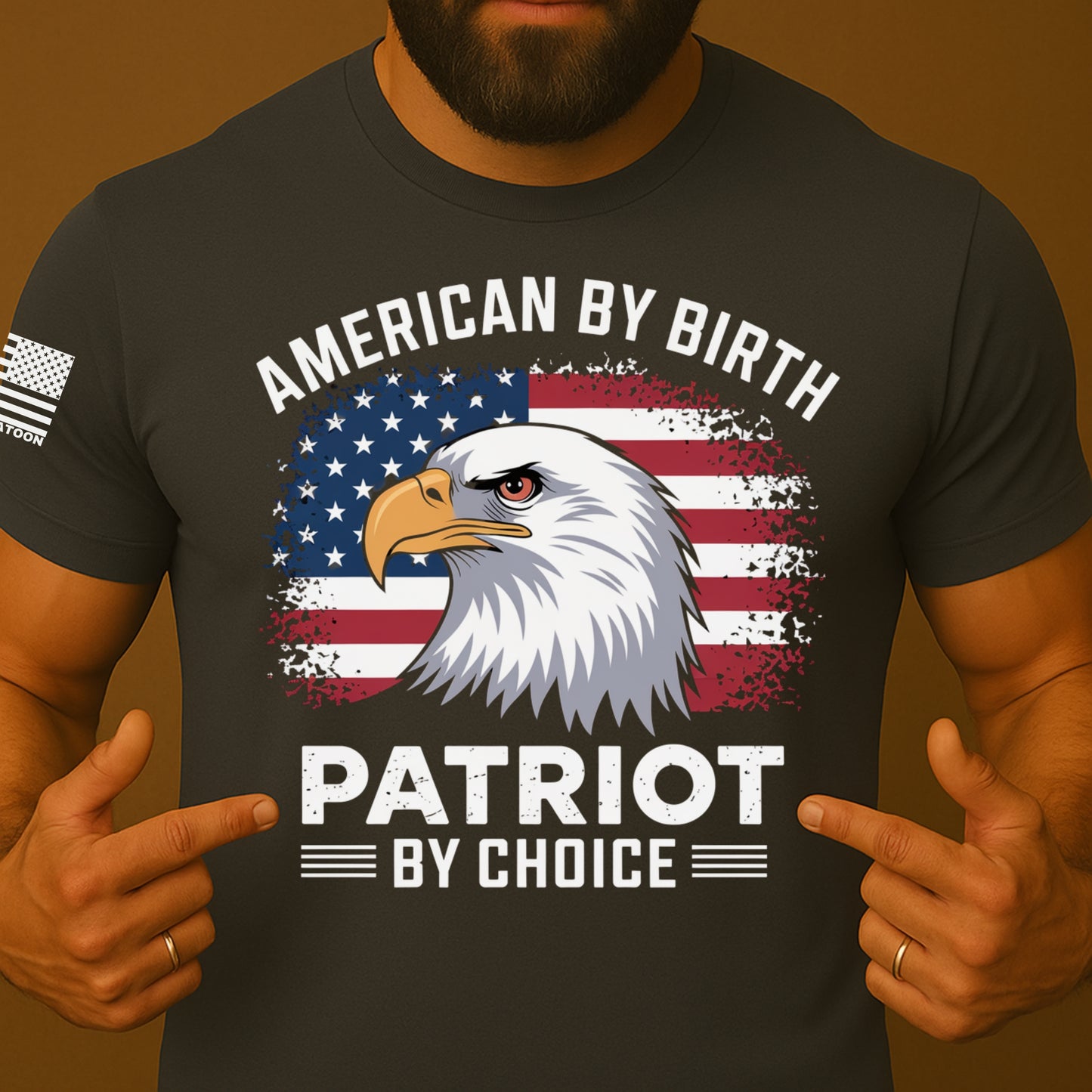 American By Birth, Patriot By Choice Shirt