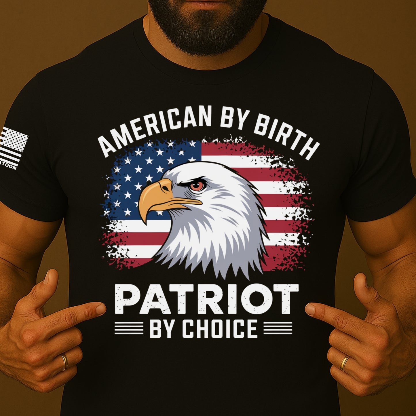 American By Birth, Patriot By Choice Shirt