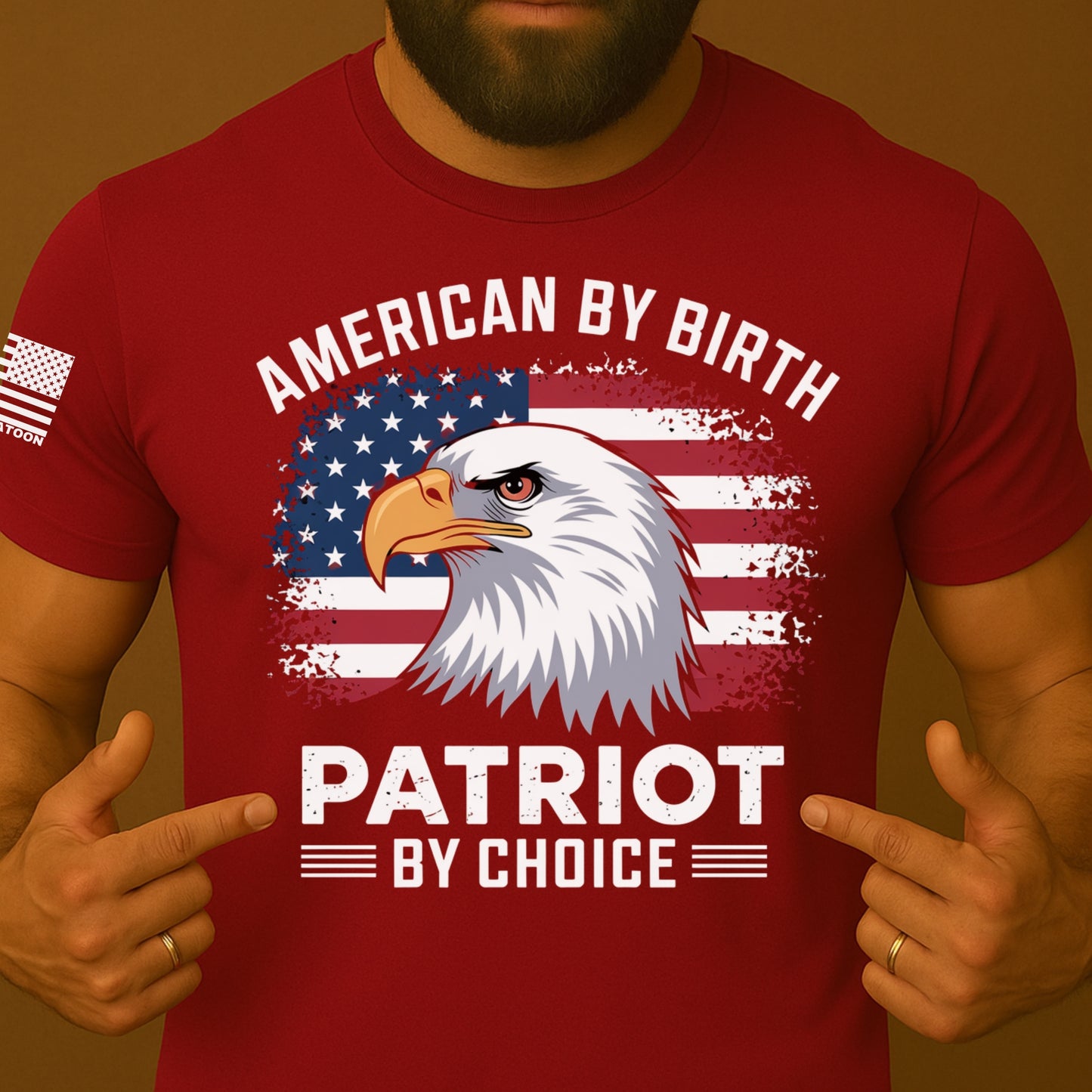 American By Birth, Patriot By Choice Shirt
