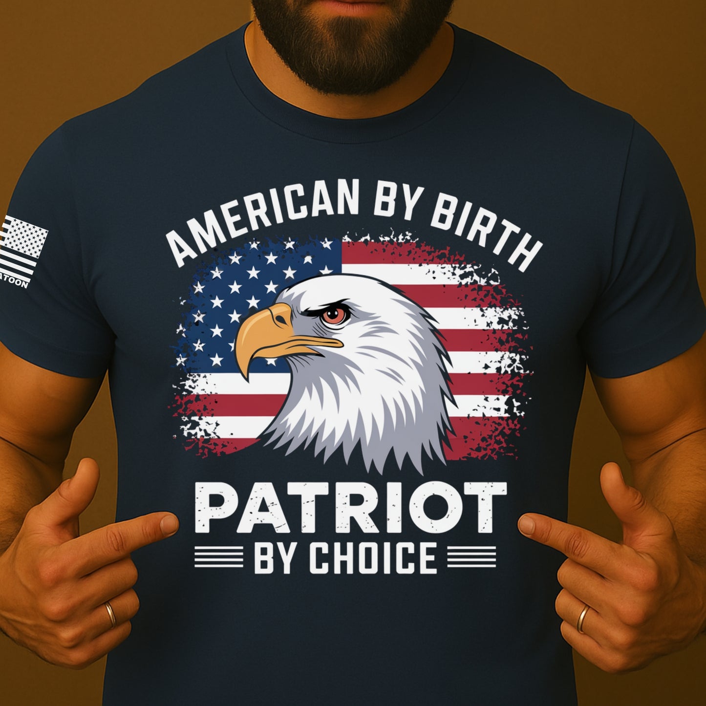 American By Birth, Patriot By Choice Shirt