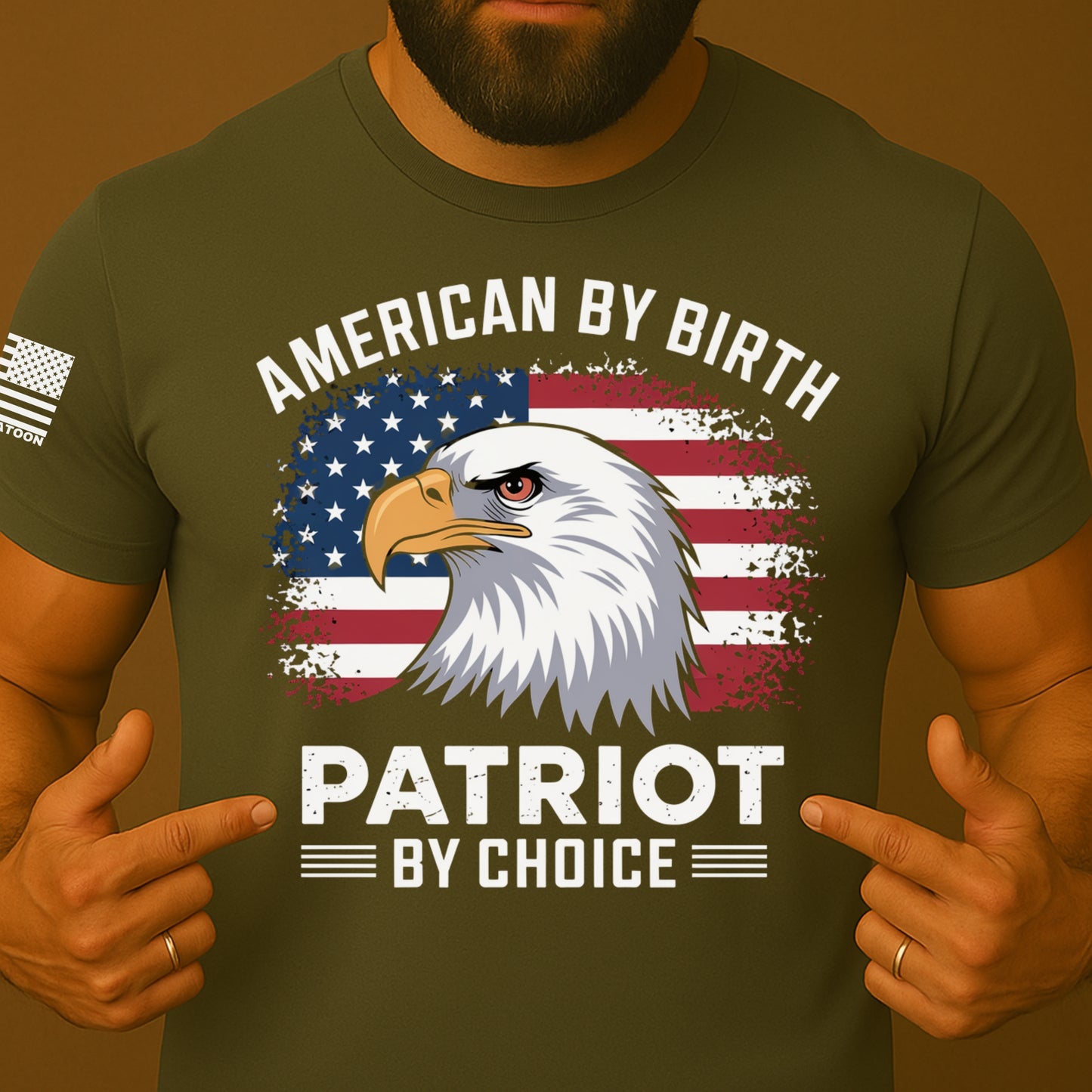 American By Birth, Patriot By Choice Shirt