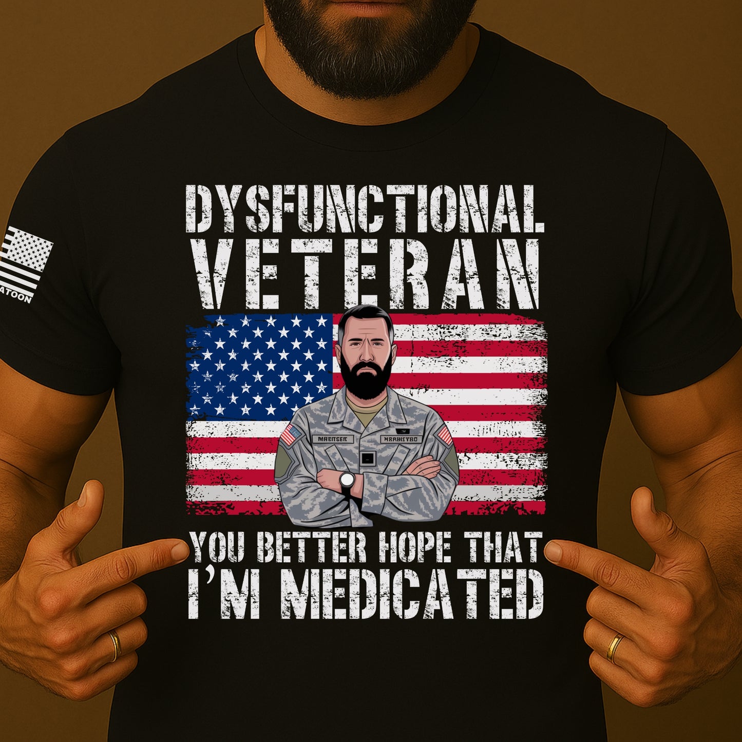 Dysfunctional Veteran Shirt