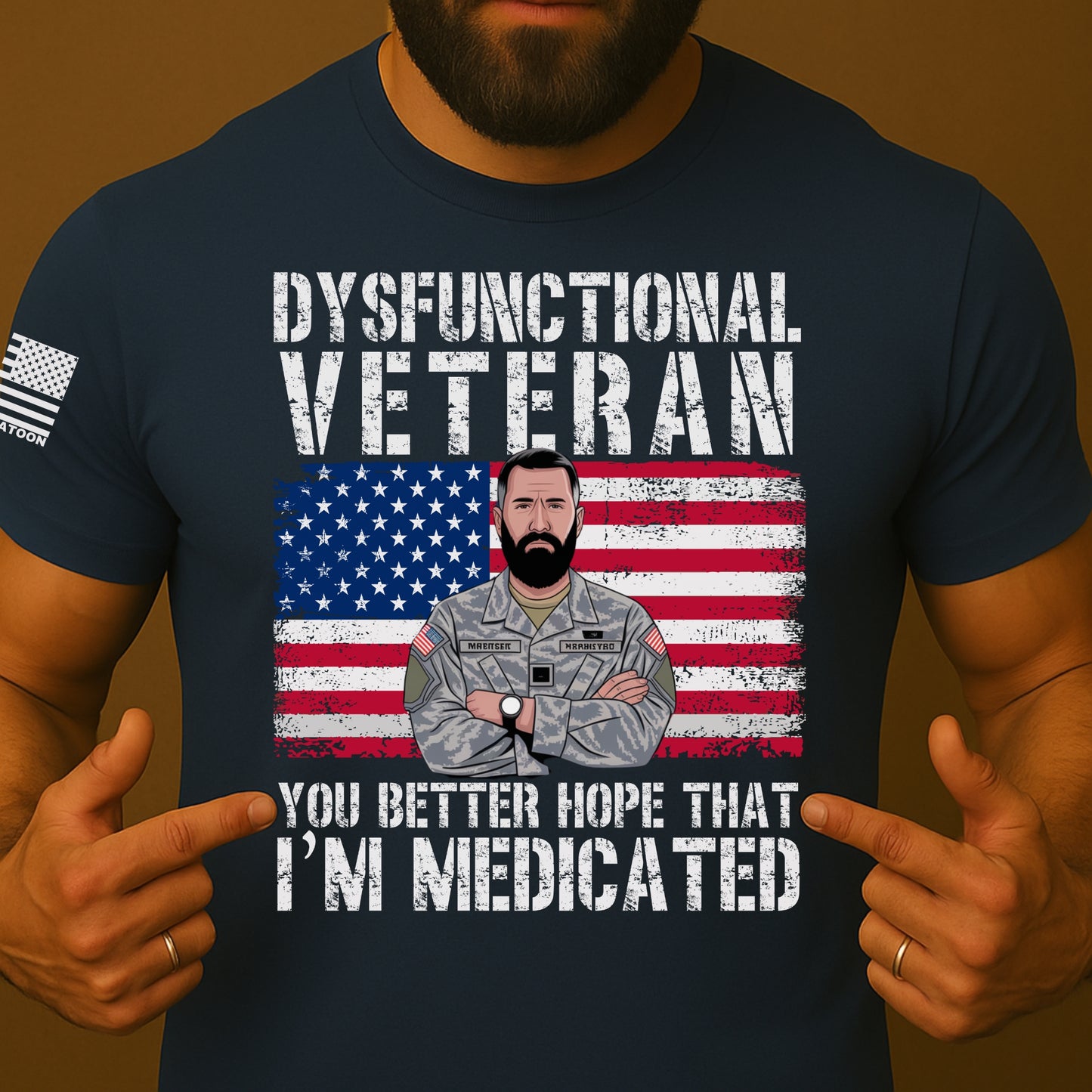 Dysfunctional Veteran Shirt