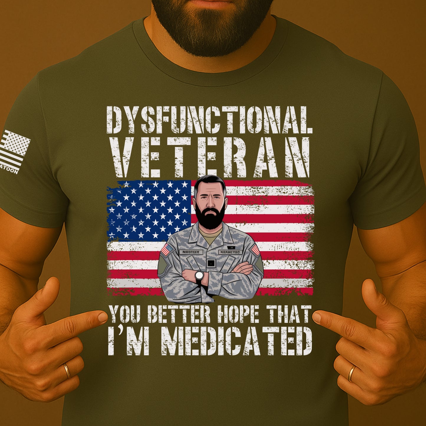 Dysfunctional Veteran Shirt