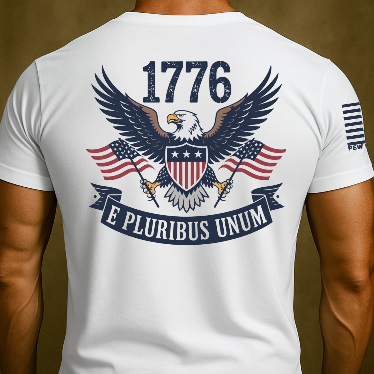 E Plurubis Unum Bald Eagle 1776 Patriot Shirt