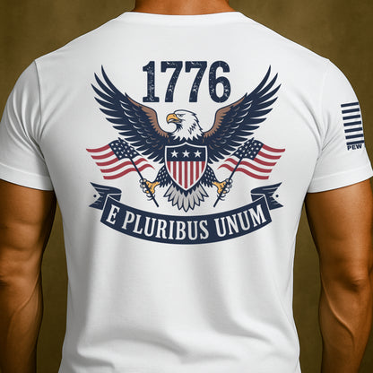 E Plurubis Unum Bald Eagle 1776 Patriot Shirt