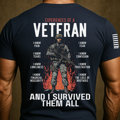 Experiences of A Veteran Shirt