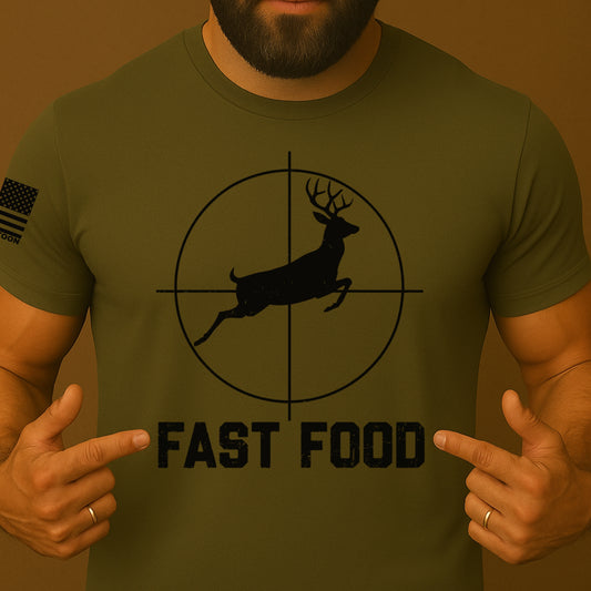 Fast Food Funny Hunting Shirt