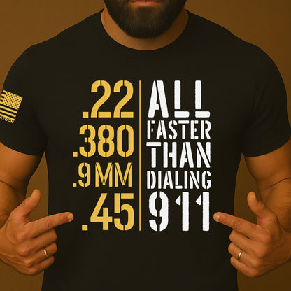Faster Than 911 2A Shirt