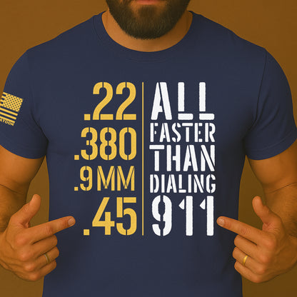 Faster Than 911 2A Shirt