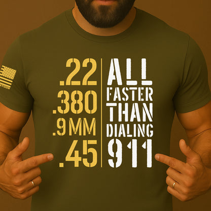 Faster Than 911 2A Shirt