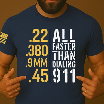 Faster Than 911 2A Shirt