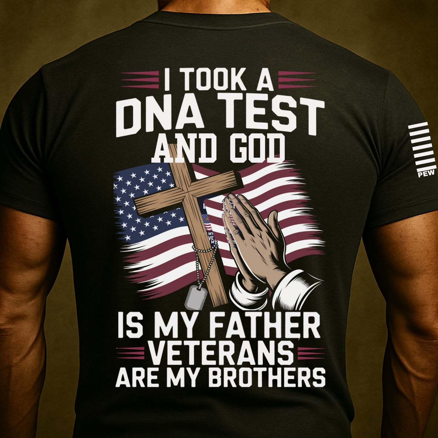 God is My Father & Veterans Are My Brothers Shirt