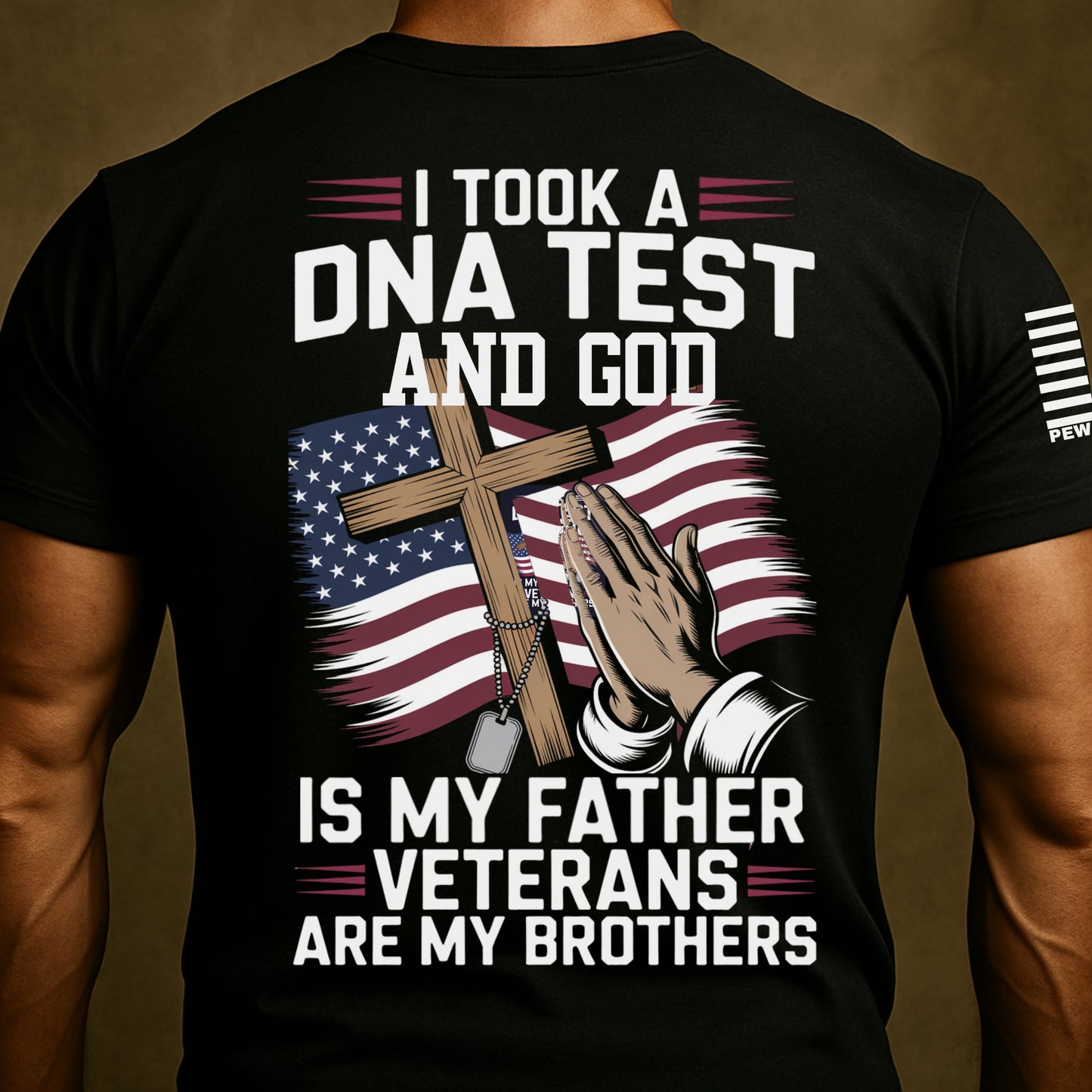God is My Father & Veterans Are My Brothers Shirt