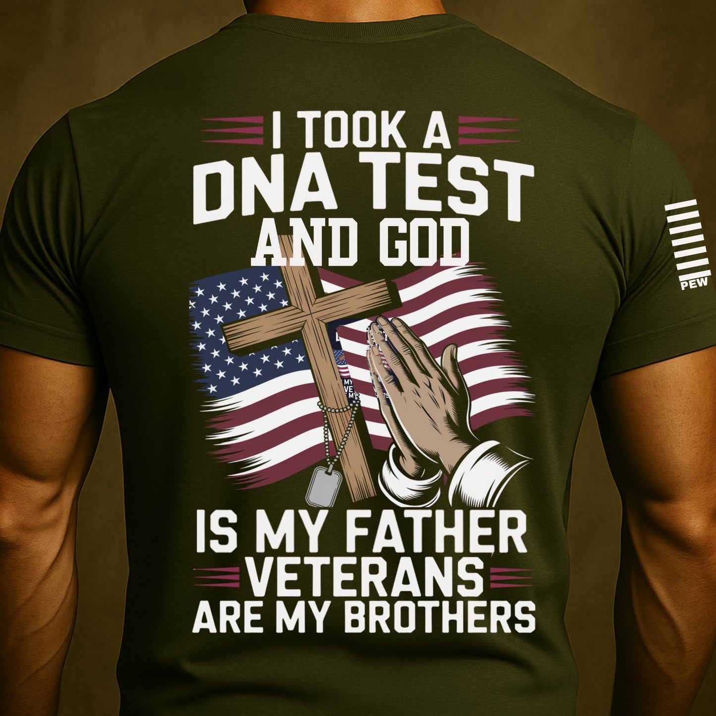 God is My Father & Veterans Are My Brothers Shirt