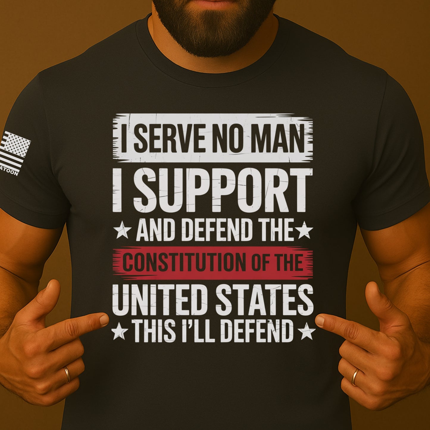 I Support the Constitution Patriot Shirt