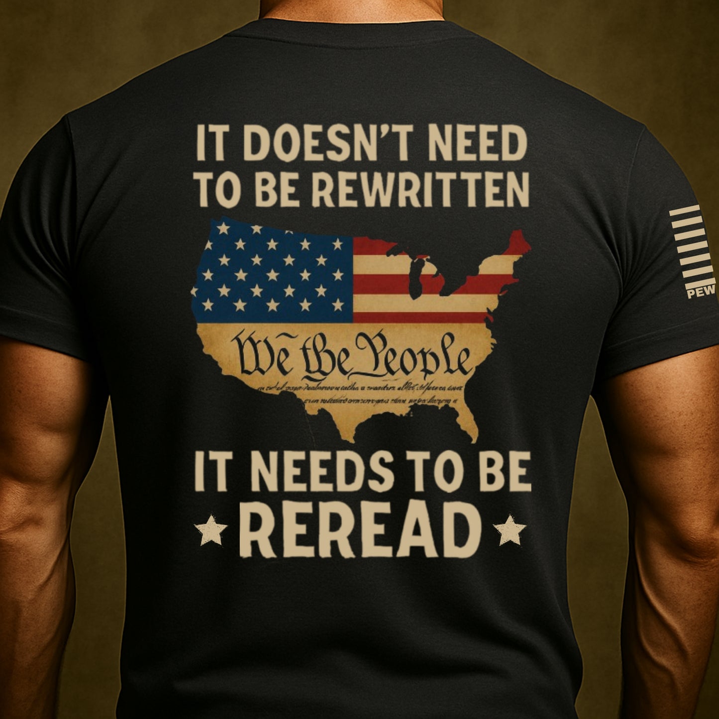 It Needs to Be Reread We The People t-shirt