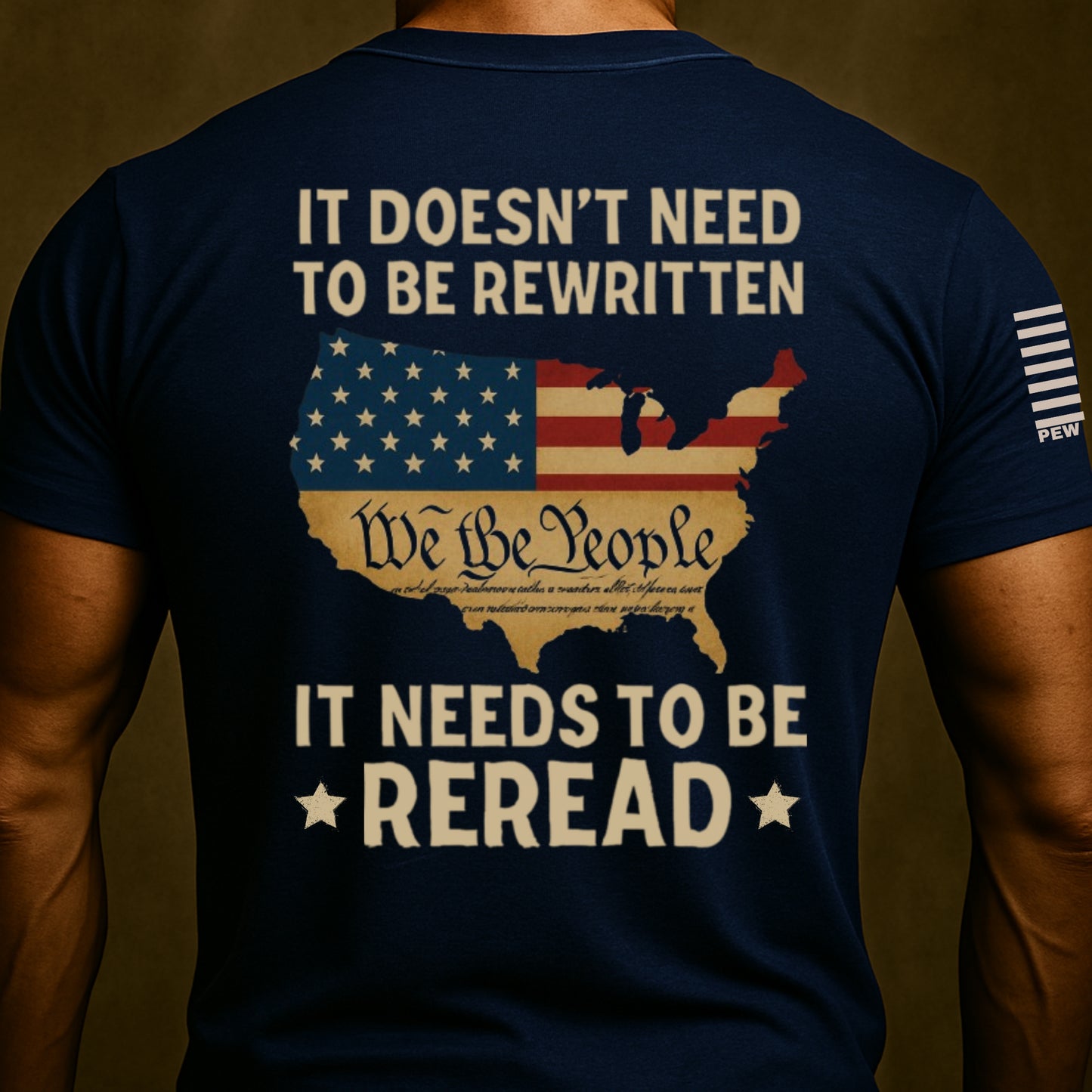 It Needs to Be Reread We The People t-shirt